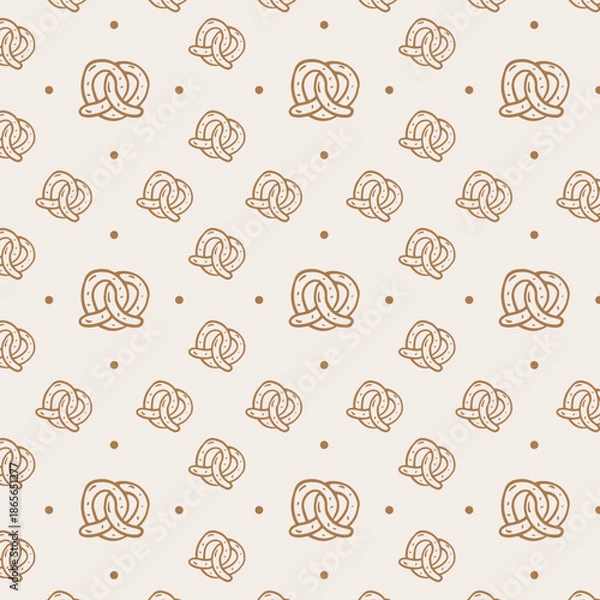 Fototapeta seamless pattern with chala bread