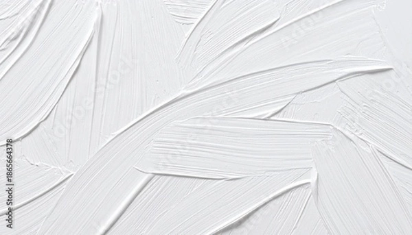 Obraz white brush strokes icon set background