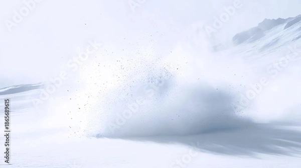 Obraz Snow Spray Burst