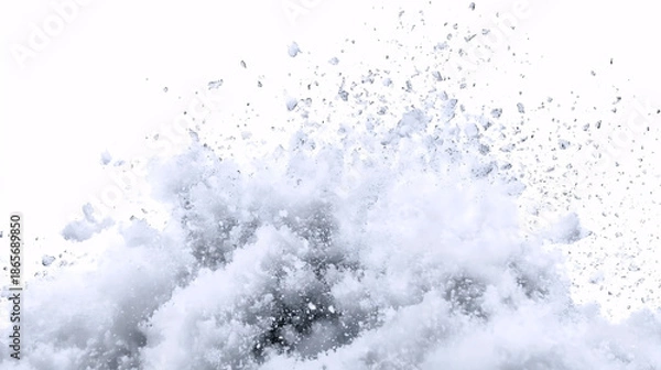 Obraz Detailed Snow Spray