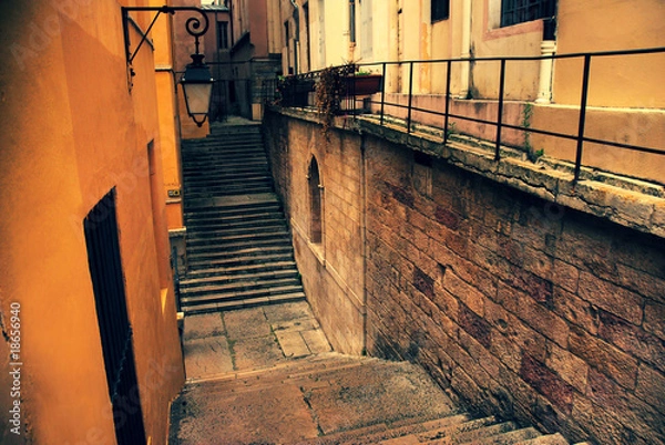 Obraz Traboules de Lyon