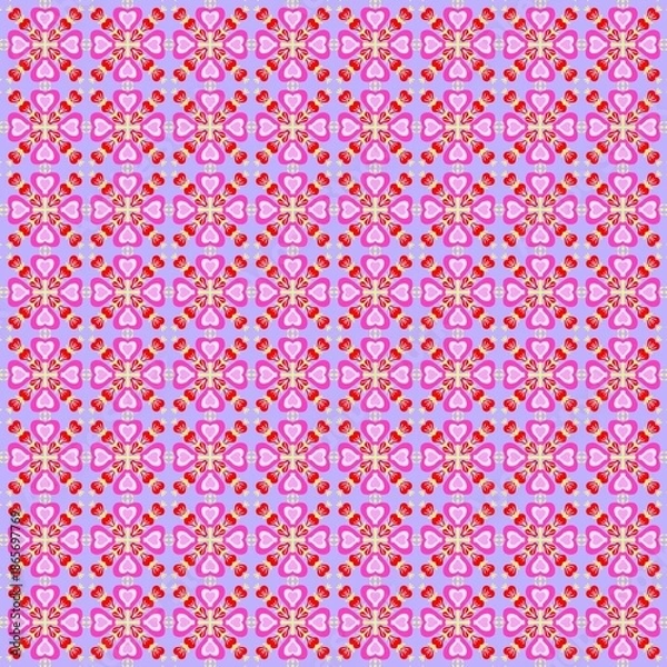 Obraz seamless floral pattern