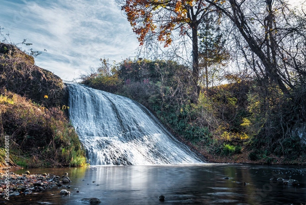 Fototapeta 馬県の兜滝