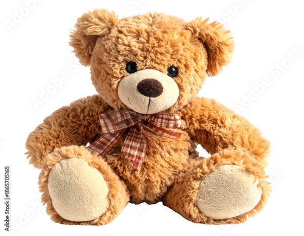Obraz Soft toy teddy isolated.