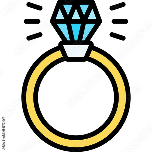 Fototapeta Diamond Ring
