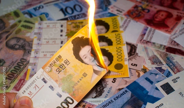 Obraz South Korean won