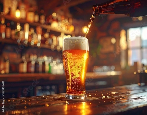 Obraz Cozy bar atmosphere