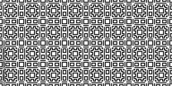 Fototapeta Seamless Transparent Art Deco Geometric Pattern Template