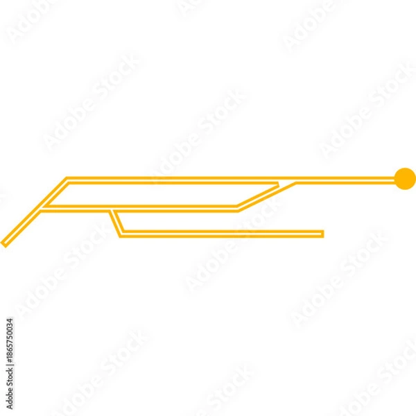 Obraz Futuristic Frame Neon Element 