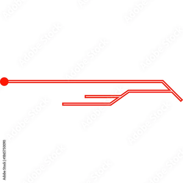 Obraz Futuristic Frame Neon Element 