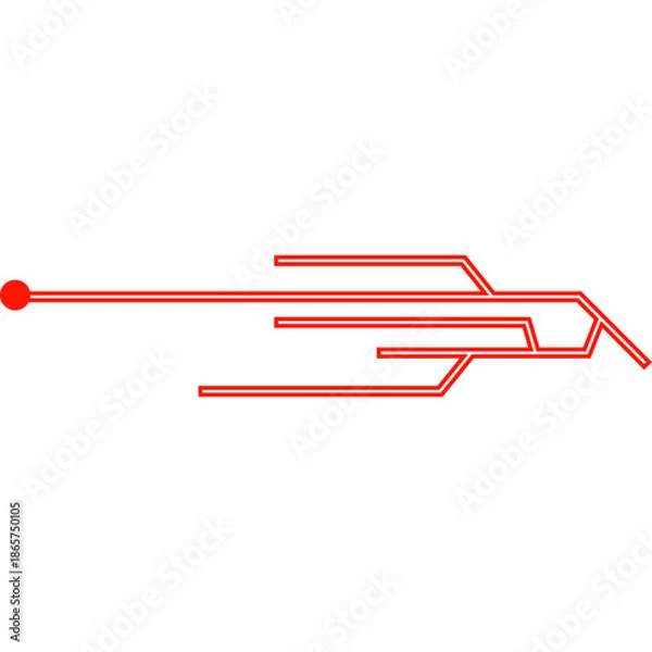 Obraz Futuristic Frame Neon Element 