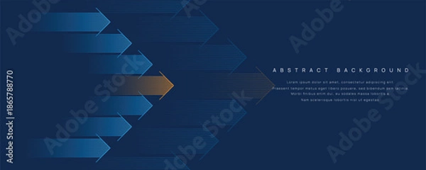 Obraz Abstract arrow background. Technology background. High speed.