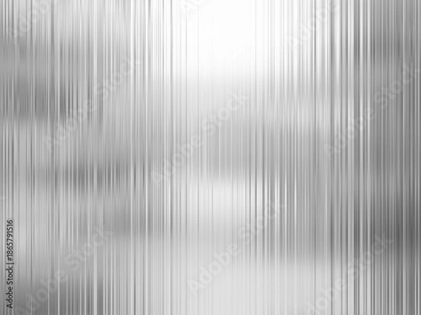 Obraz Silver metallic texture with sharp lines creating a flowing motion effect.