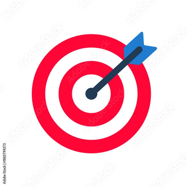 Obraz Dart arrow graphic design element vector