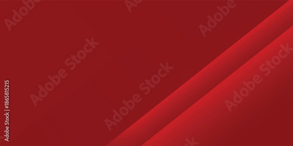 Obraz Abstract red banner background. Vector abstract graphic design banner pattern presentation background web template modern red background
