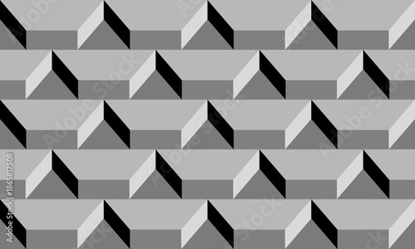 Obraz Seamless geometric pattern, Isometric geometric patterns. Vector illustration design for background, wallpaper.