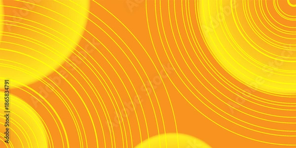Obraz Beautiful amber abstract background Yellow. vector modern
