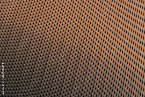 Obraz brown metal wall for architecture background