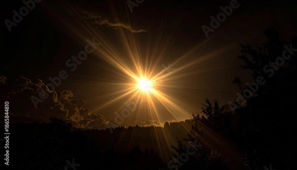 Obraz Dramatic bright light