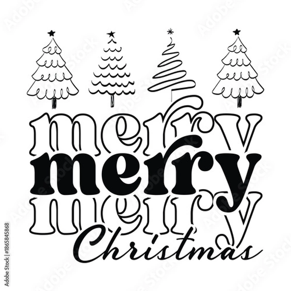 Obraz merry christmas