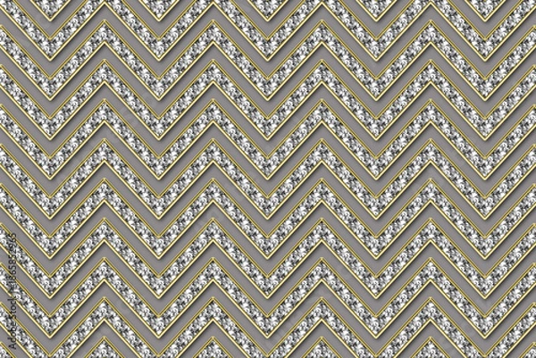Obraz seamless geometric pattern