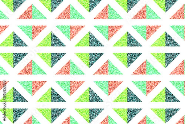 Obraz seamless geometric pattern