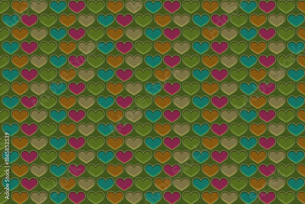 Obraz seamless geometric pattern