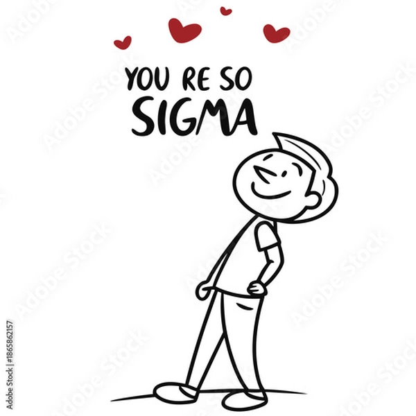 Obraz man with a heart