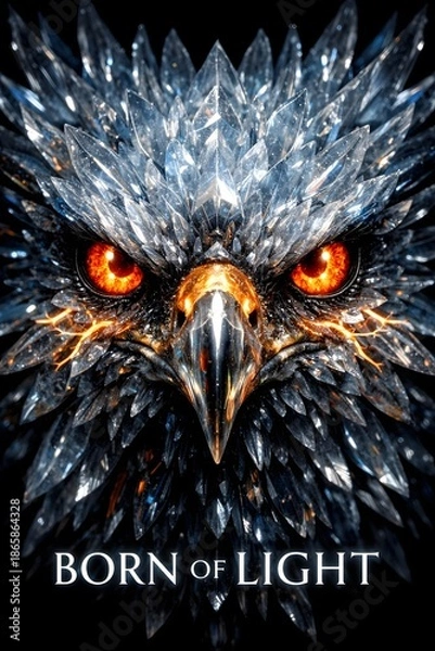 Obraz eagle owl portrait