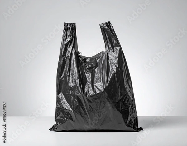Obraz 비닐-봉투-비닐봉투-비닐봉지-검정비닐-손잡이 비닐봉지-손잡이 비닐봉투-검정비닐봉투-시장 봉투-마트 봉투-검정색