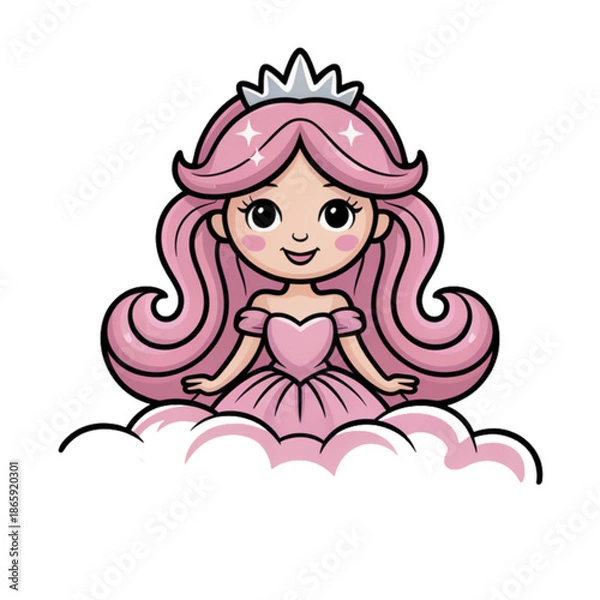 Obraz Cute princess 
