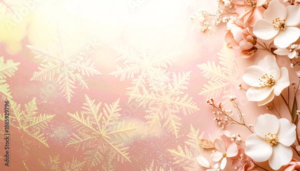 Obraz spring background with flowers