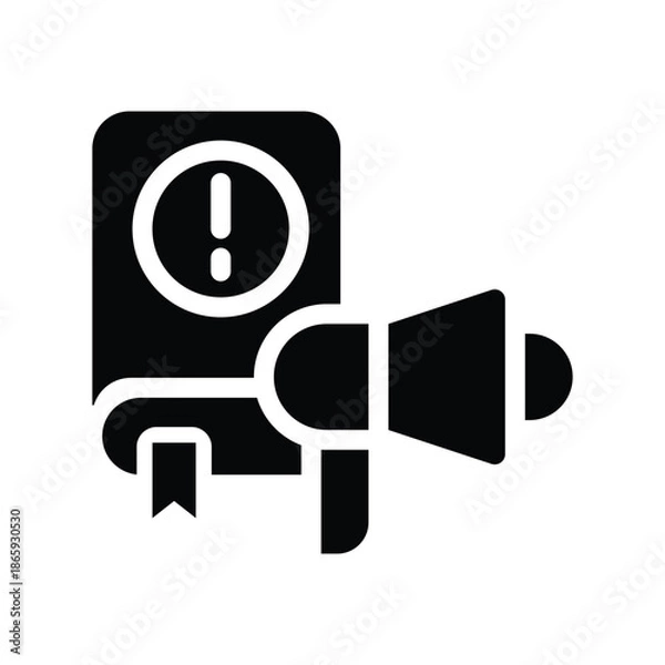 Fototapeta  information solid icon illustration vector graphic.eps