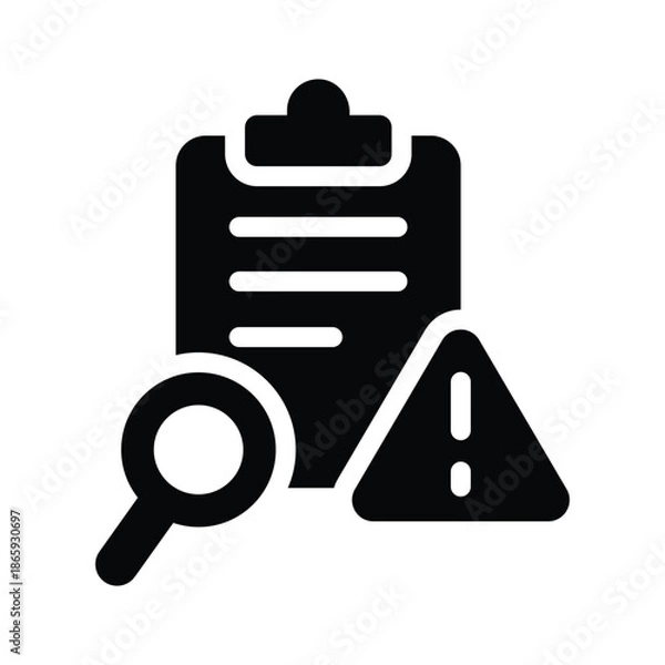 Fototapeta  issue solid icon illustration vector graphic.eps