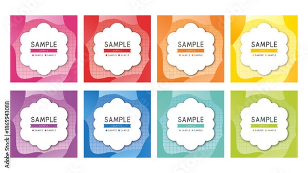 Obraz デザイン素材