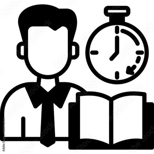 Obraz Classroom Discipline mixed icon