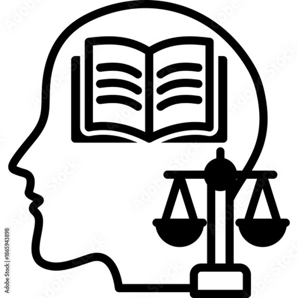 Obraz Moral Education mixed icon