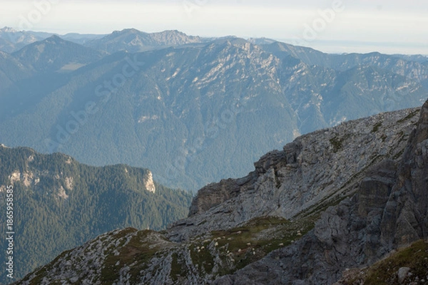 Obraz berg alpen tal