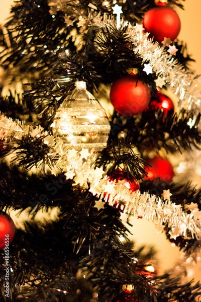 Obraz Christmas tree decorations