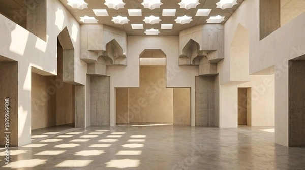 Obraz Modern Ramadan Background