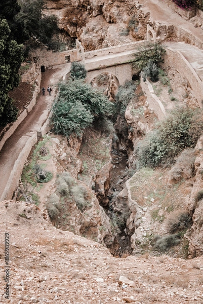 Obraz monastery on the mountains
