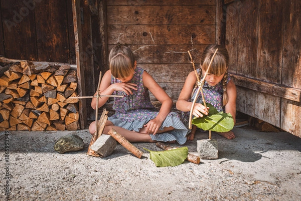 Obraz Spielende Kinder