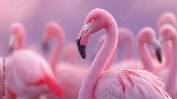 Obraz flamingo 