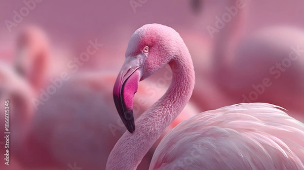 Obraz flamingo 