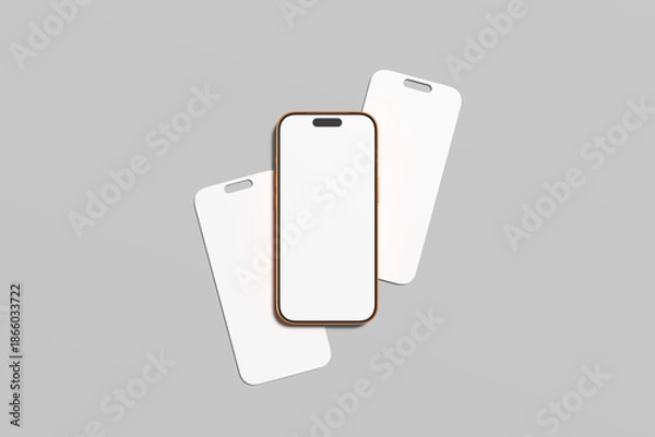 Obraz Phone Screen Blank Mockup