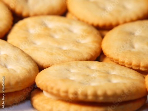 Obraz バニラクリーム　クラッカー