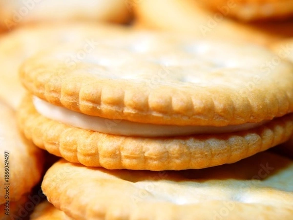 Obraz バニラクリーム　クラッカー