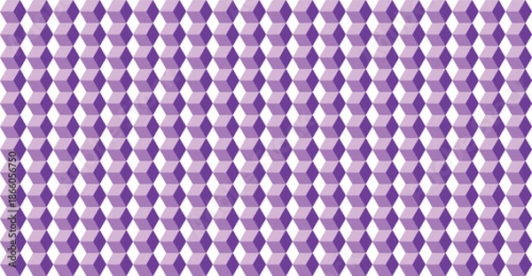 Fototapeta Vibrant purple geometric pattern