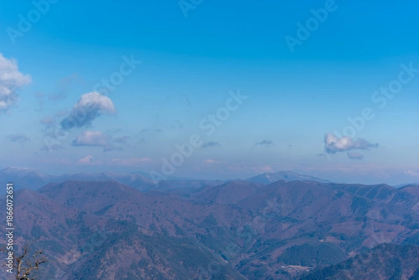 Fototapeta 깊고 깊은 산맥