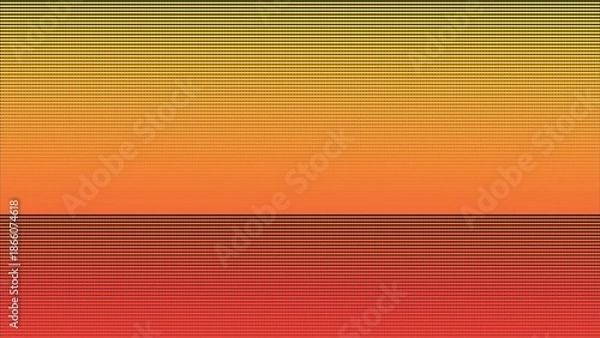 Obraz Warm Yellow Red Abstract Wave Gradient Background